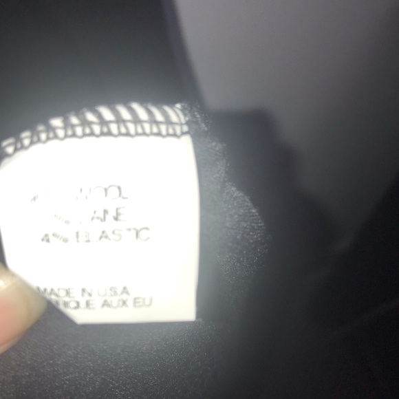 Theory drop hem keyhole dress w/ mock neck - Picture 5 of 6